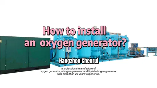Chenrui Mini concentrador de oxigênio portátil automático de alta qualidade Gerador de oxigênio industrial Gerador de oxigênio médico Preço